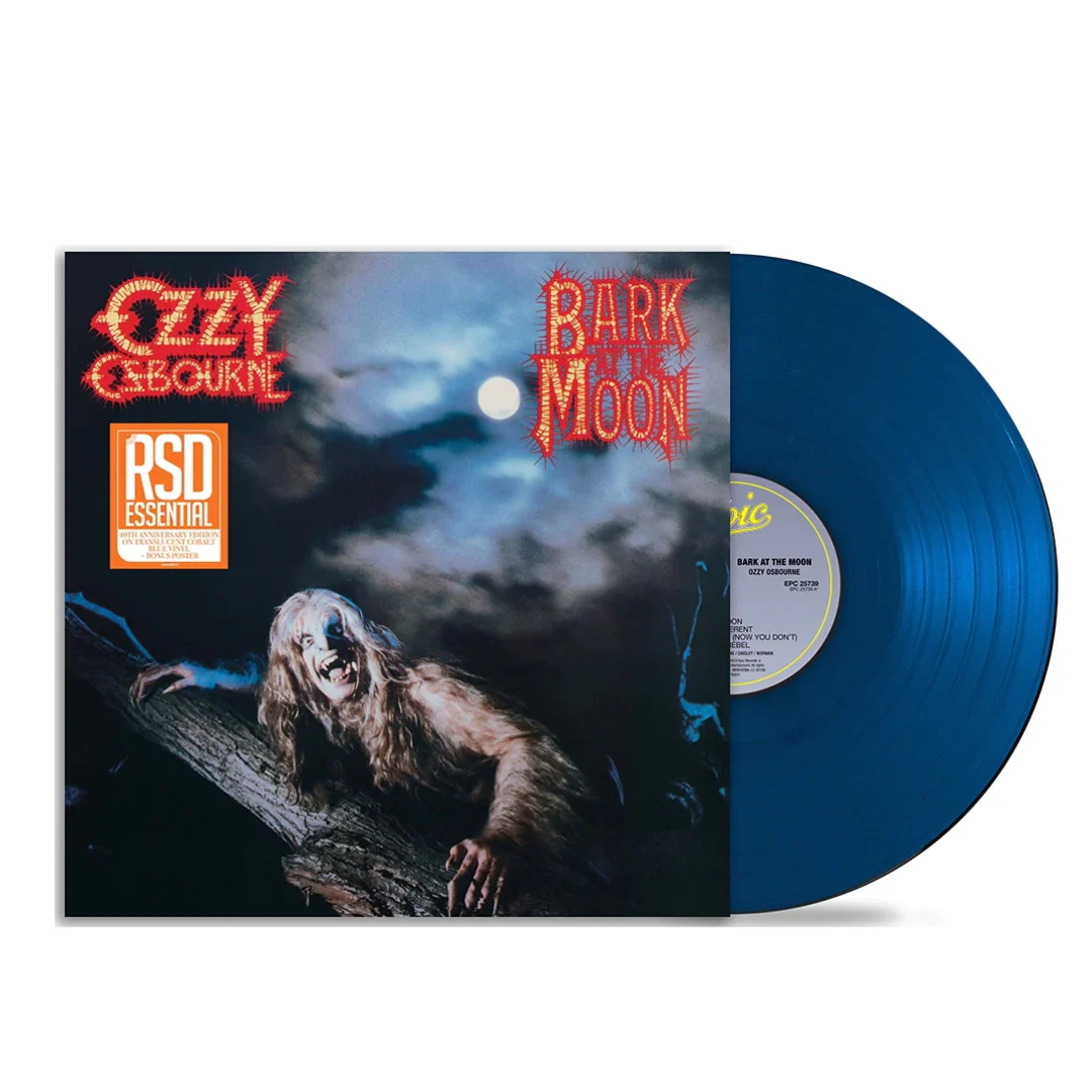 BARK AT THE MOON (40TH ANNIVERSARY) (TRANSLUCENT COBALT BLUE VINYL) – Ozzy Osbourne