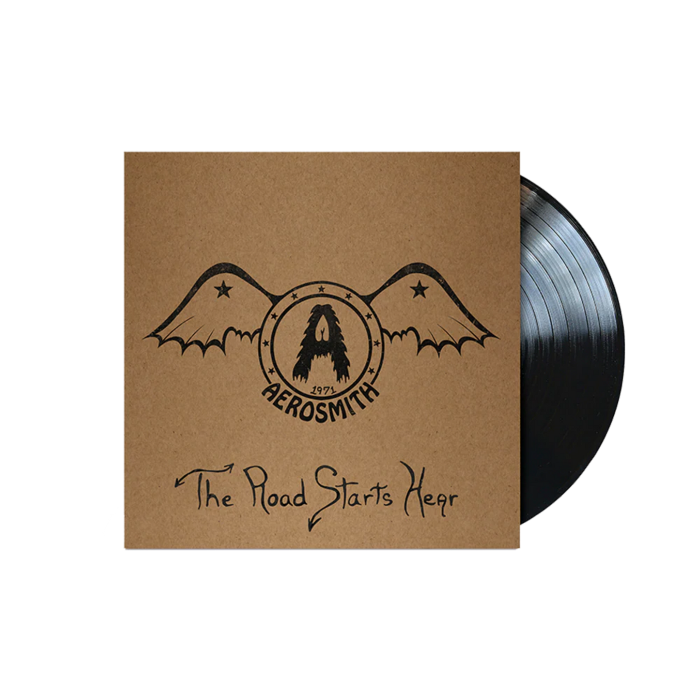 1971: The Road Starts Here (LP)- Aerosmith