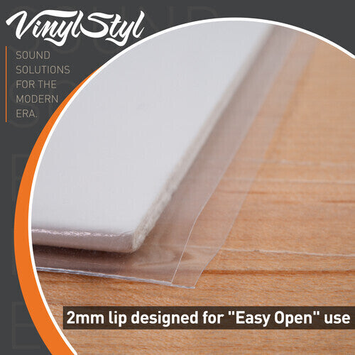 Premium Vinyl Outer Sleeve - 50 Count (Clear)