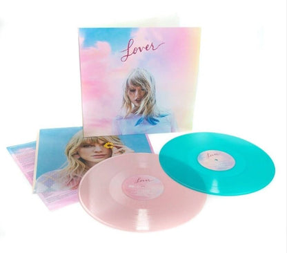 Lover [LIMITED EDITION PINK & BLUE VINYL] - Taylor Swift