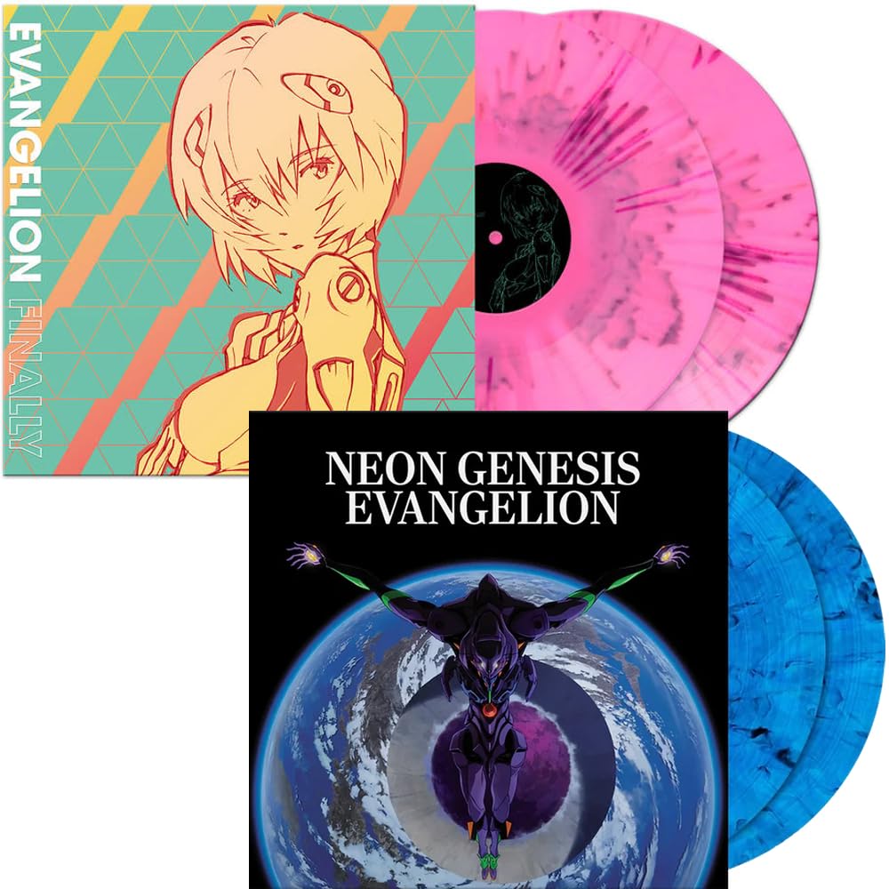 Evangelion Finally & Neon Genesis Evangelion Limited Color Variants Complete Anime Bundle