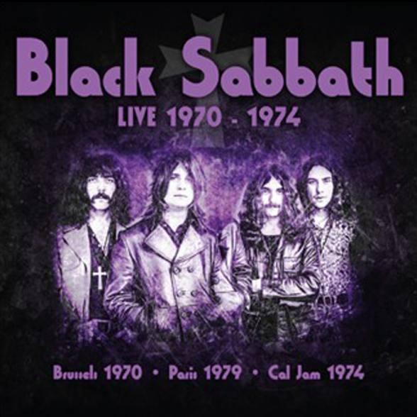 Black Sabbath - Live 1970-1974 (4LP BOX): Limited, Numbered Purple Marble Colored Vinyl, Book, Poster
