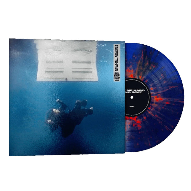 HIT ME HARD & SOFT (ANNIVERSARY EDITION/BLUE & ORANGE SPLATTER) - Billie Eilish