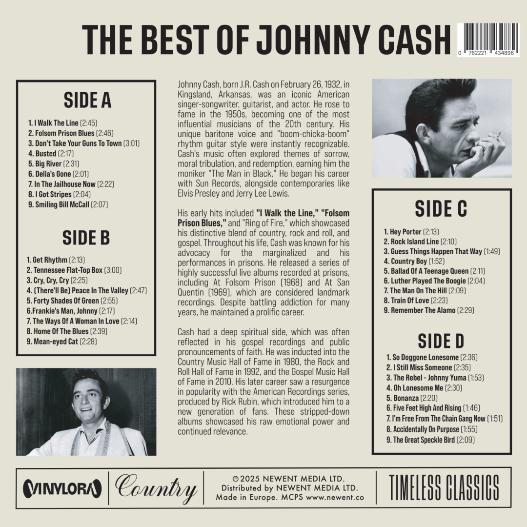 The Best of Johnny Cash 2LP