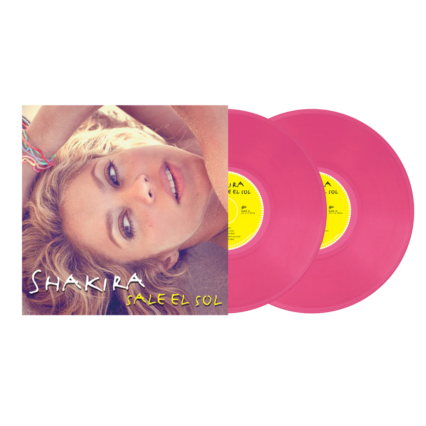 Sale El Sol (Hot Pink Colored Vinyl, 180 Gram, 2LP) - Shakira