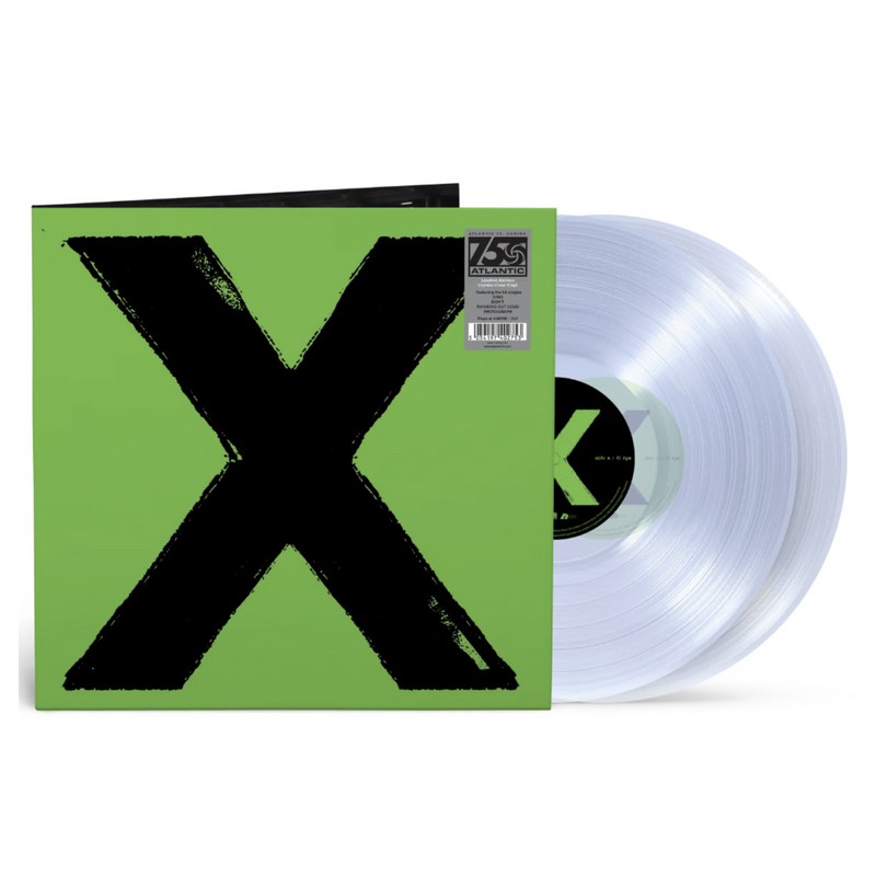 X (CRYSTAL CLEAR VINYL/2LP) - Ed Sheeran