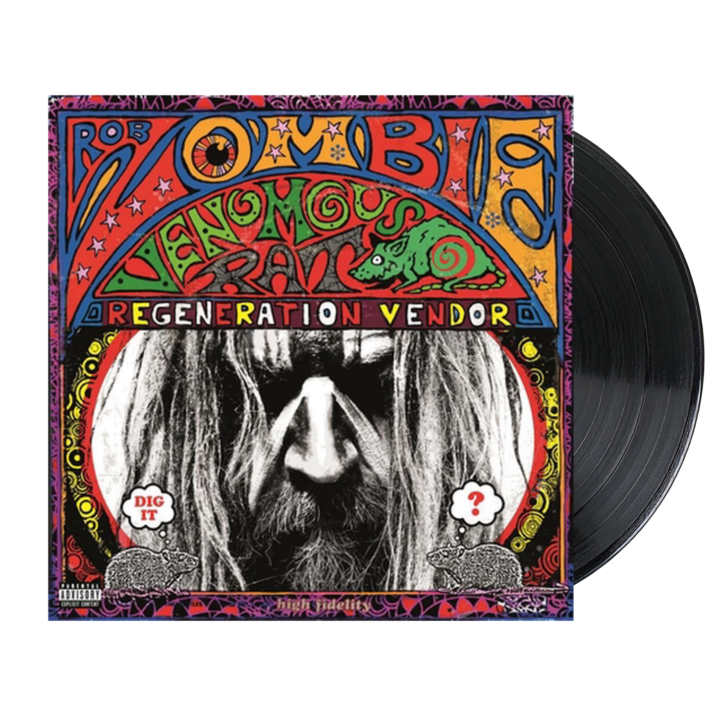 Venomous Rat Regeneration Vendor (LP) - Rob Zombie