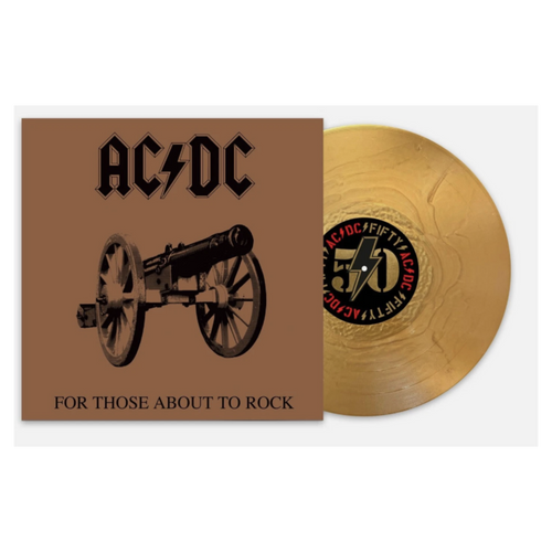 For Those About to Rock [180G/Gold Vinyl] - AC/DC