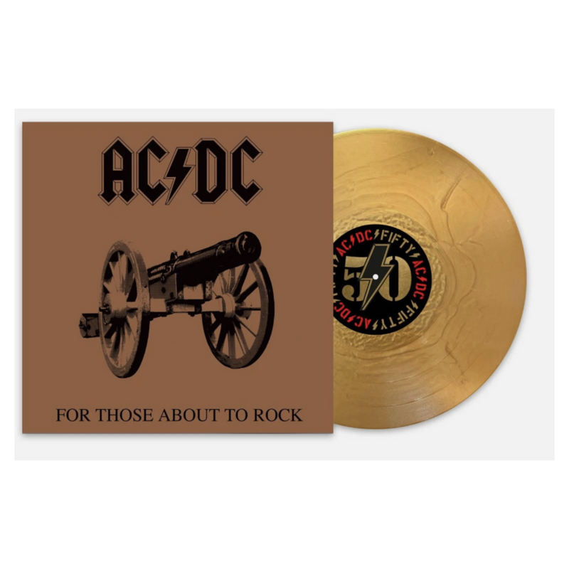 For Those About to Rock [180G/Gold Vinyl] - AC/DC